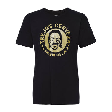 Solid Black T-Shirt (Trejo's Cerveza) - The Pepper Pantry (Formerly Marie Sharp's)